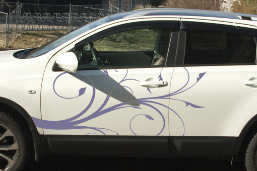 Autodecoratie - Autostickers - Floral Design 04